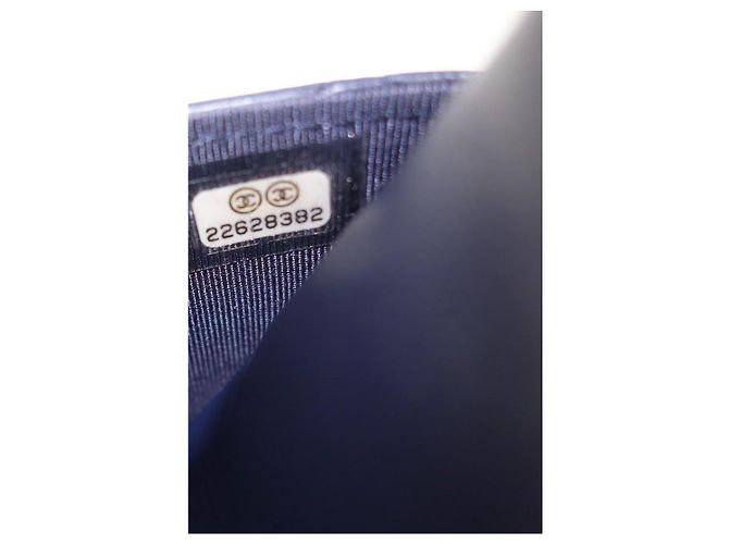 Wallet On Chain Portafoglio con catena blu Chanel Blu scuro - vista 11