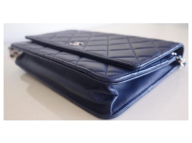 Wallet On Chain Portafoglio con catena blu Chanel Blu scuro - vista 6