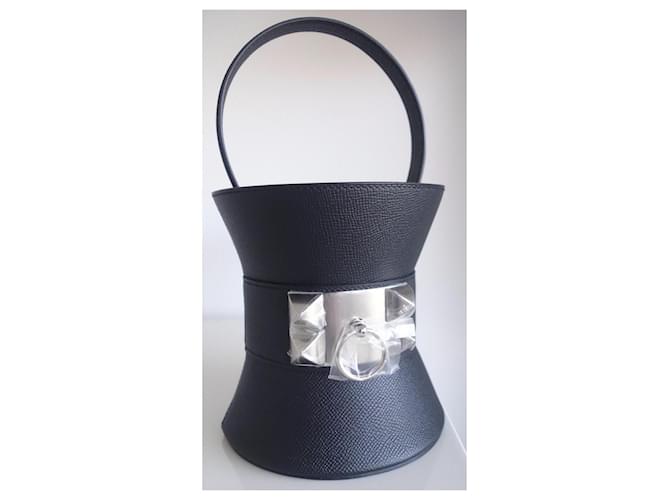 Hermès Borsa Mini Médor Hermes Nero - vista 2