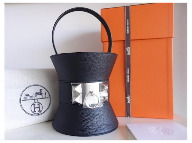 Hermès Borsa Mini Médor Hermes Nero - vista 3