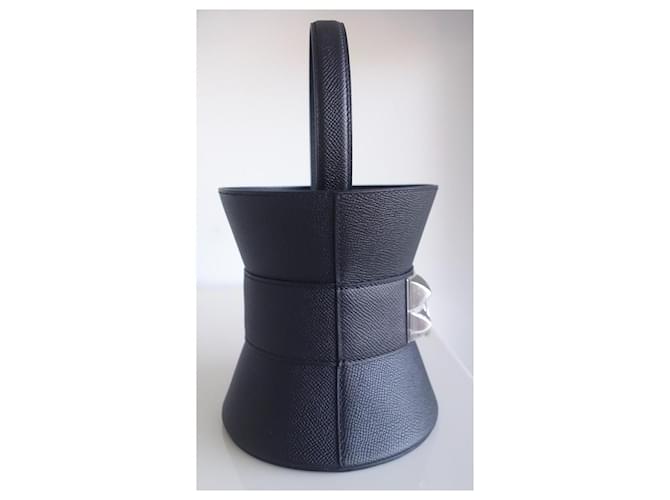 Hermès Borsa Mini Médor Hermes Nero - vista 4
