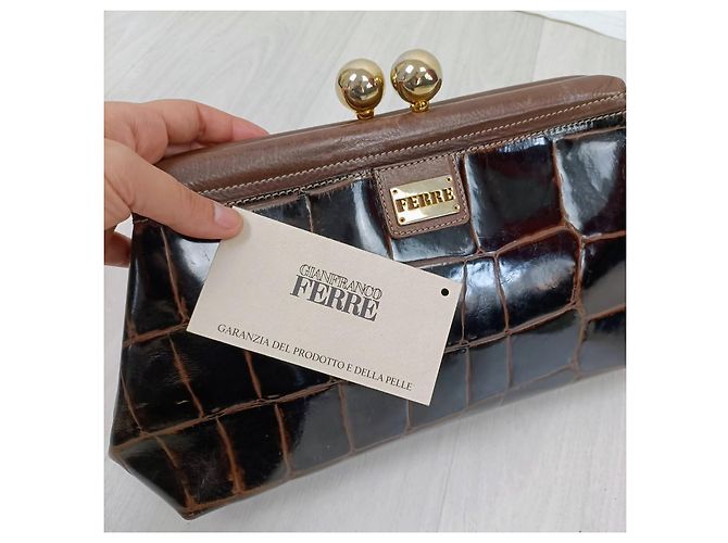 Pochette vintage Gianfranco Ferré - vista 4