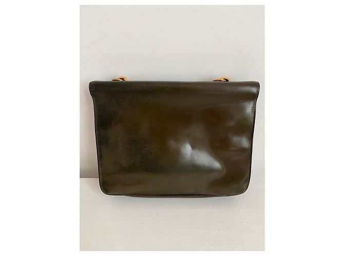Hermès Sandrine - vintage e raro Cachi - vista 3