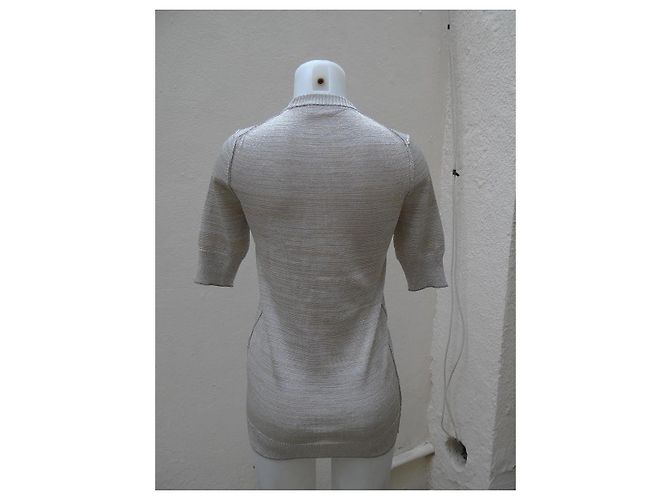 Dolce & Gabbana Strickjacke in Silber und Gold Golden - Ansicht 5