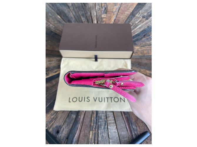 Zippy Louis Vuitton Monogramm/Fuchsia Geldbörse Fuschia - Ansicht 10