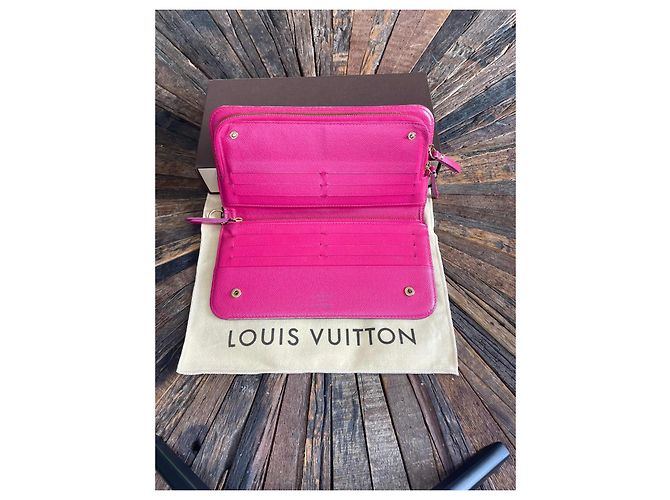 Zippy Louis Vuitton Monogramm/Fuchsia Geldbörse Fuschia - Ansicht 11