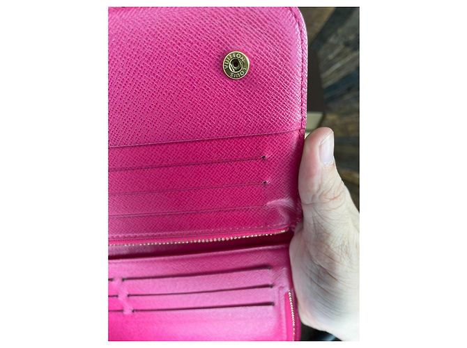Zippy Louis Vuitton Monogramm/Fuchsia Geldbörse Fuschia - Ansicht 7