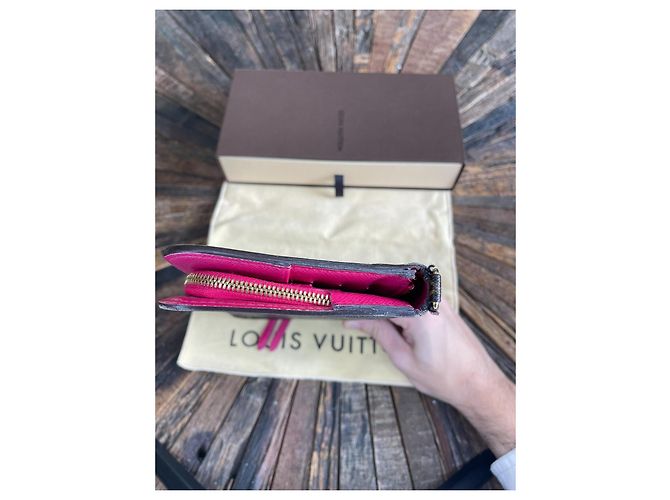 Zippy Louis Vuitton Monogramm/Fuchsia Geldbörse Fuschia - Ansicht 8