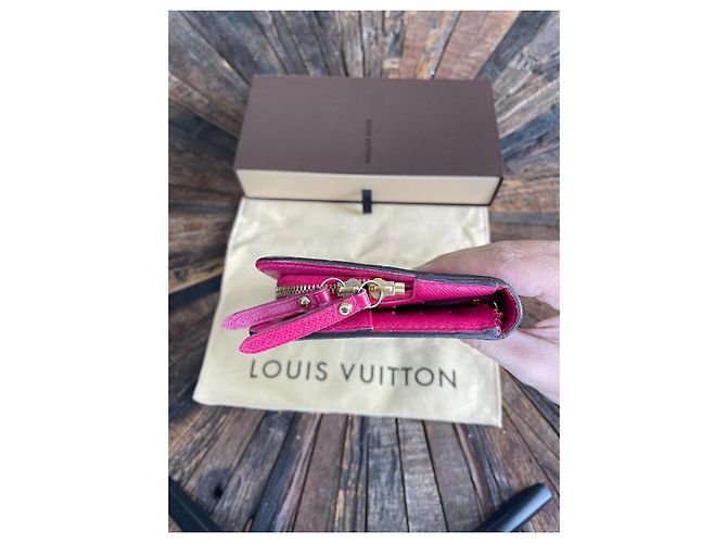 Zippy Louis Vuitton Monogramm/Fuchsia Geldbörse Fuschia - Ansicht 9