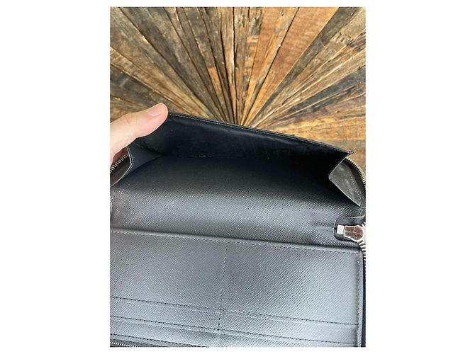 Cartera Zippy Horizontal Louis Vuitton Damier Graphite Monograma - vista 10