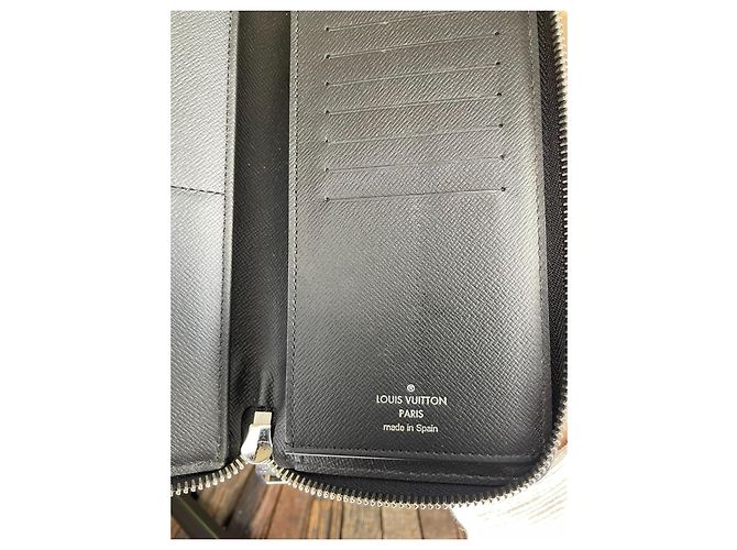 Cartera Zippy Horizontal Louis Vuitton Damier Graphite Monograma - vista 7