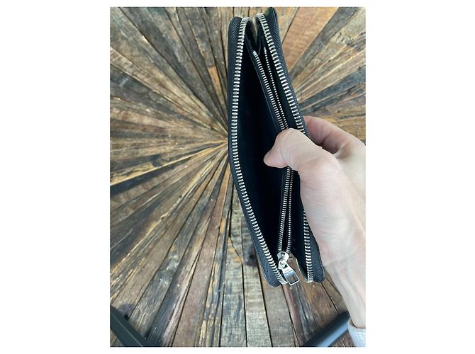 Cartera Zippy Horizontal Louis Vuitton Damier Graphite Monograma - vista 9