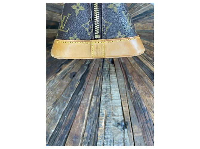 Louis Vuitton Alma PM Vintage Handtasche Monogramm - Ansicht 10