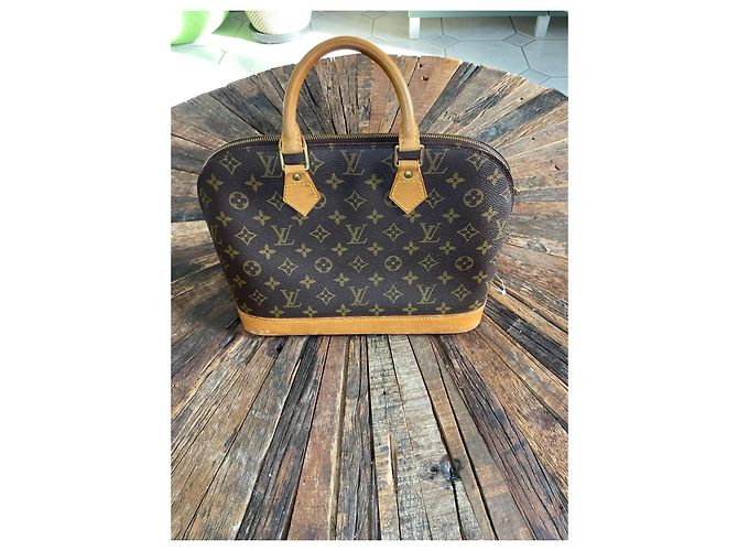 Louis Vuitton Alma PM Vintage Handtasche Monogramm - Ansicht 2
