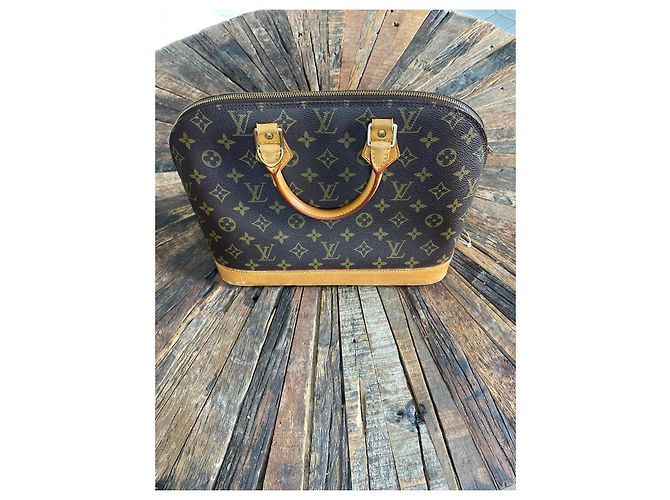 Louis Vuitton Alma PM Vintage Handtasche Monogramm - Ansicht 3