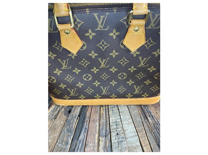 Louis Vuitton Alma PM Vintage Handtasche Monogramm - Ansicht 5