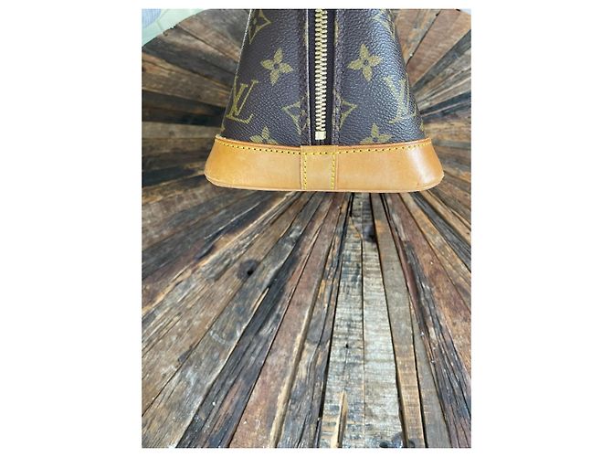 Louis Vuitton Alma PM Vintage Handtasche Monogramm - Ansicht 8