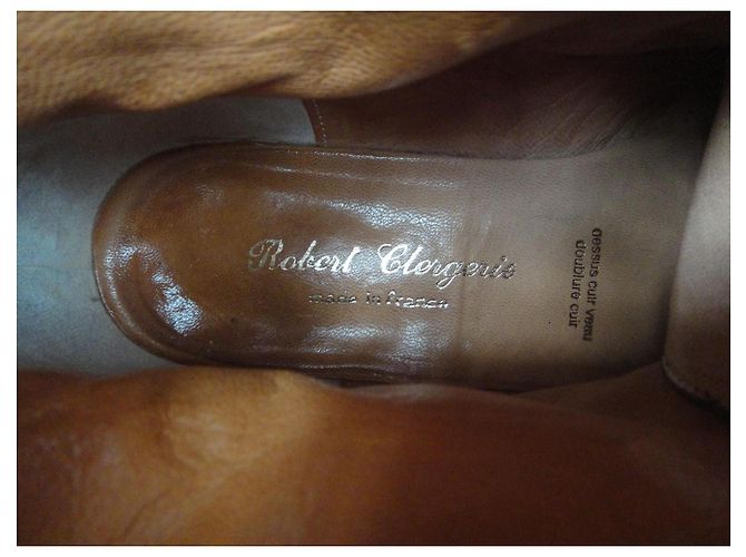 Botines Robert Clergerie de piel marrón claro - vista 6