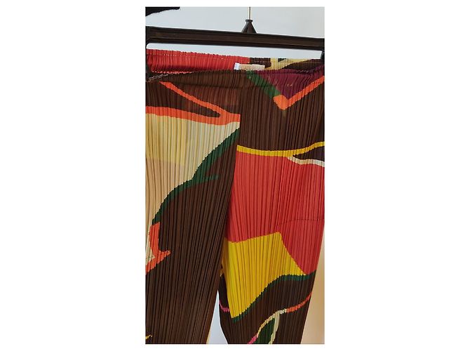 Issey Miyake Pantalón plisado Pleats Please Multicolor - vista 3