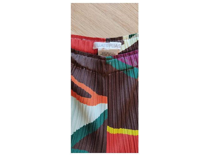 Issey Miyake Pantalón plisado Pleats Please Multicolor - vista 4