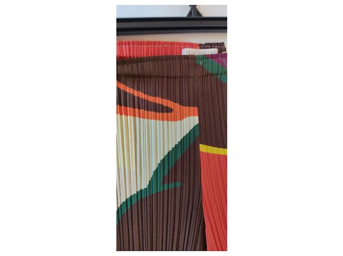 Issey Miyake Pantalón plisado Pleats Please Multicolor - vista 7