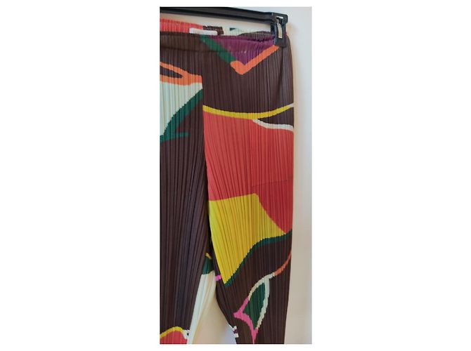 Issey Miyake Pantalón plisado Pleats Please Multicolor - vista 8