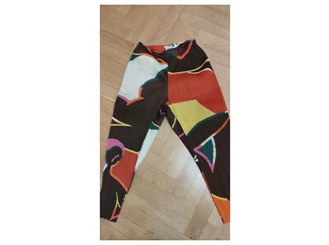 Issey Miyake Pantalón plisado Pleats Please Multicolor - vista 9