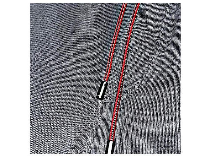 Authentische Gucci Tom Ford graue Webstreifen Taillierte Sweatpants - Ansicht 3