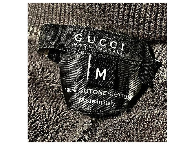 Authentische Gucci Tom Ford graue Webstreifen Taillierte Sweatpants - Ansicht 6