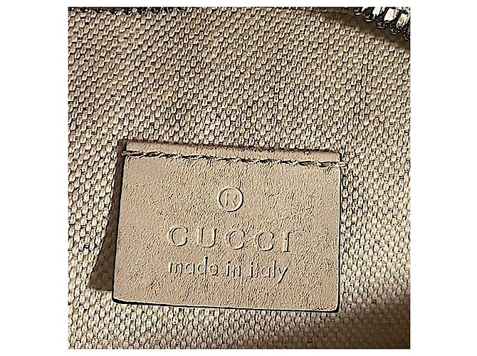 Authentic Gucci Pre-Fall '23 Weiß Jumbo GG Leder Gürteltasche - Ansicht 12
