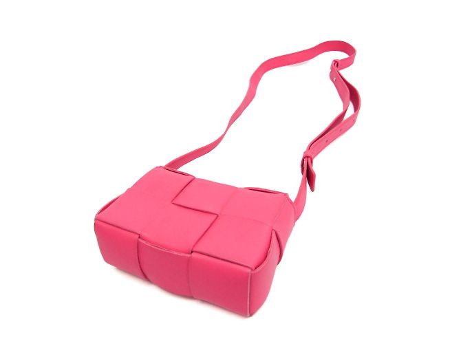 Borsa a Spalla Candy Cassette di Bottega Veneta Rosa - vista 2