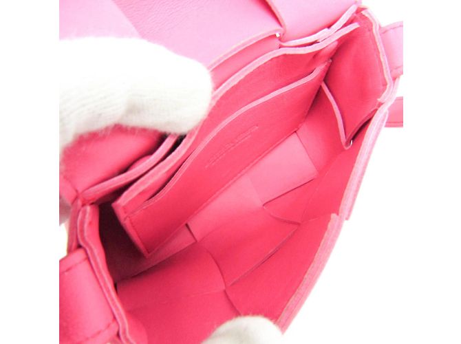 Borsa a Spalla Candy Cassette di Bottega Veneta Rosa - vista 3