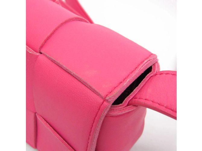 Borsa a Spalla Candy Cassette di Bottega Veneta Rosa - vista 4