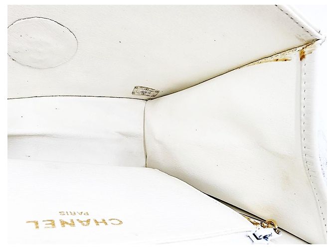 Timeless Chanel Classico Senza Tempo con Patta Singola Trapuntata Bianco - vista 20