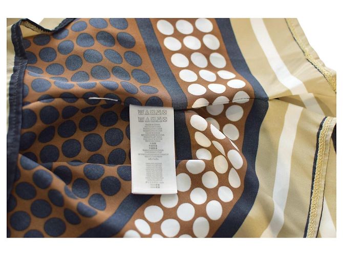 Abito caftano corto Michael by Michael Kors con borchie dorate Multicolore - vista 4