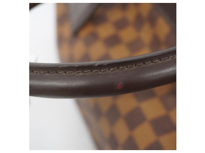 Borsa Boston Louis Vuitton Damier Greenwich GM N41155 Ebano Damier ebene - vista 13