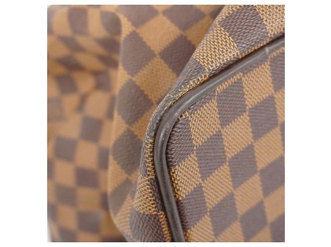 Borsa Boston Louis Vuitton Damier Greenwich GM N41155 Ebano Damier ebene - vista 16