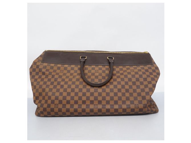 Borsa Boston Louis Vuitton Damier Greenwich GM N41155 Ebano Damier ebene - vista 20