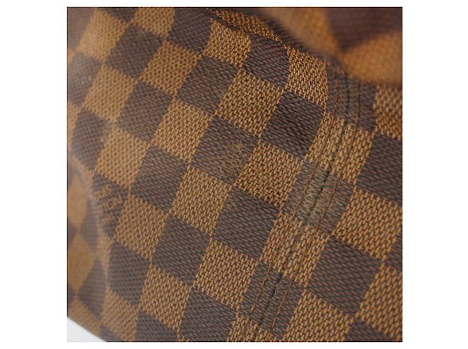 Borsa Boston Louis Vuitton Damier Greenwich GM N41155 Ebano Damier ebene - vista 6