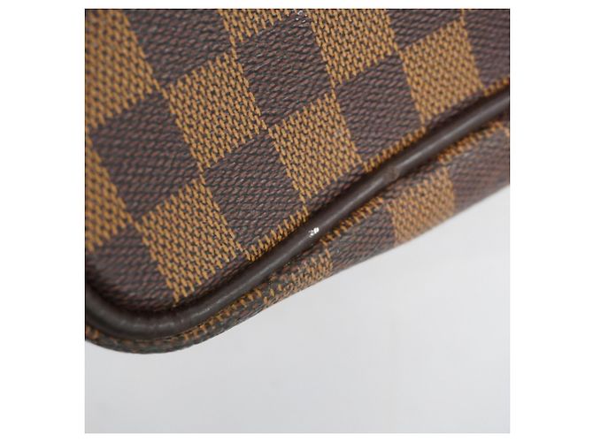 Borsa Boston Louis Vuitton Damier Greenwich GM N41155 Ebano Damier ebene - vista 7