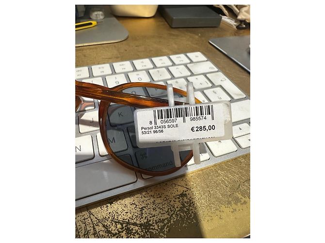 Persol Occhiali da sole PO3343S Terra di Siena Marrone - vista 7