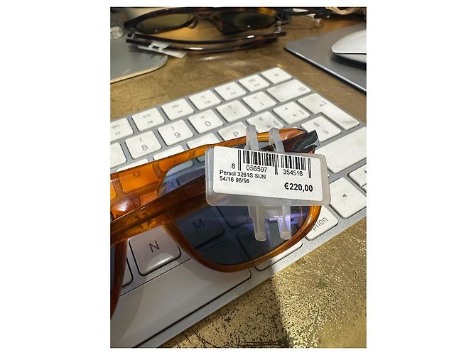 Persol  Sunglasses PO3261S terra di siena blue Marrone chiaro - vista 3