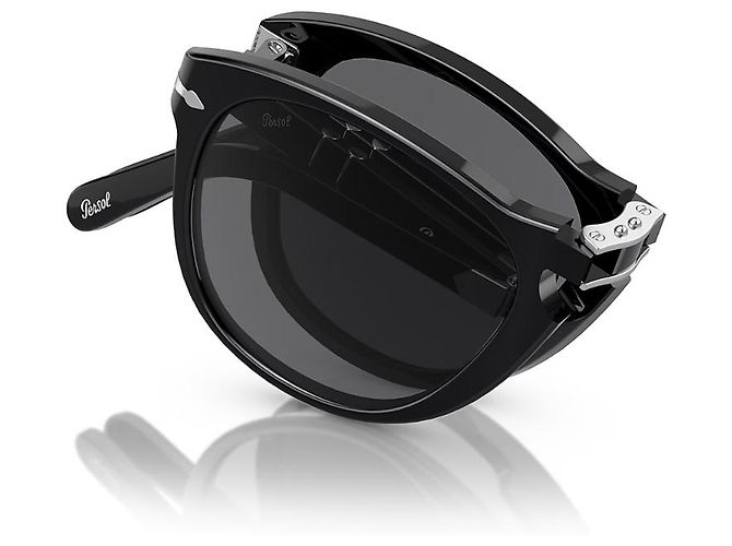 Persol 714SM sunglasses - Steve McQueen foldable black - view 2