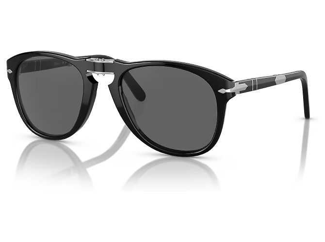 Persol 714SM sunglasses - Steve McQueen foldable black - view 7