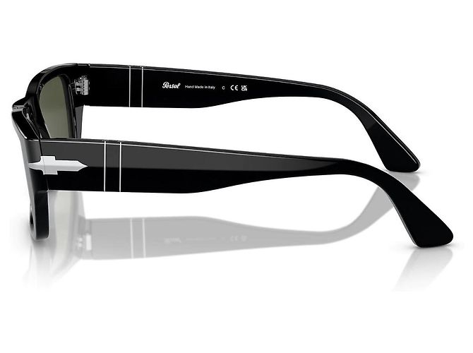 Persol black polarized sunglasses PO3268S - view 5
