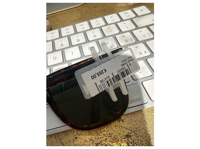 occhiali da sole persol PO3336S 24/31 57-21 Marrone scuro - vista 2