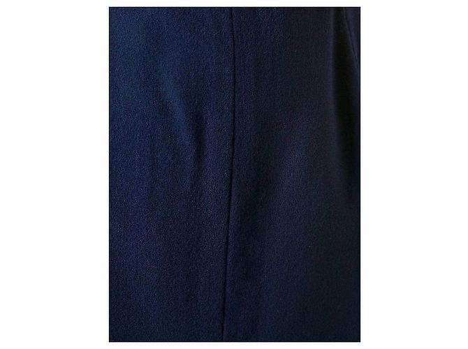 Falda midi de lana azul Krizia - vista 5