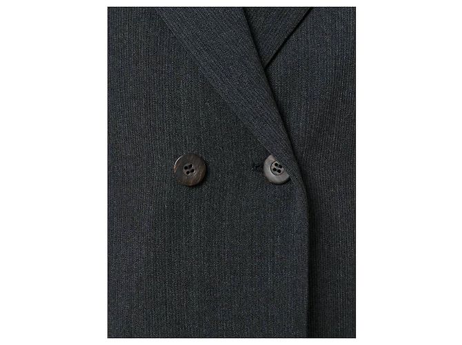 Jean Paul Gaultier Dark Grey Wool Blazer - view 5