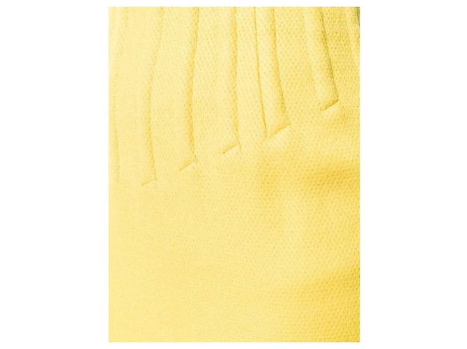 Falda de lana amarilla Thierry Mugler Amarillo - vista 5
