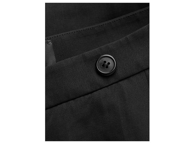 Lanvin Grey Wool Darted Trousers - 2000s - view 7